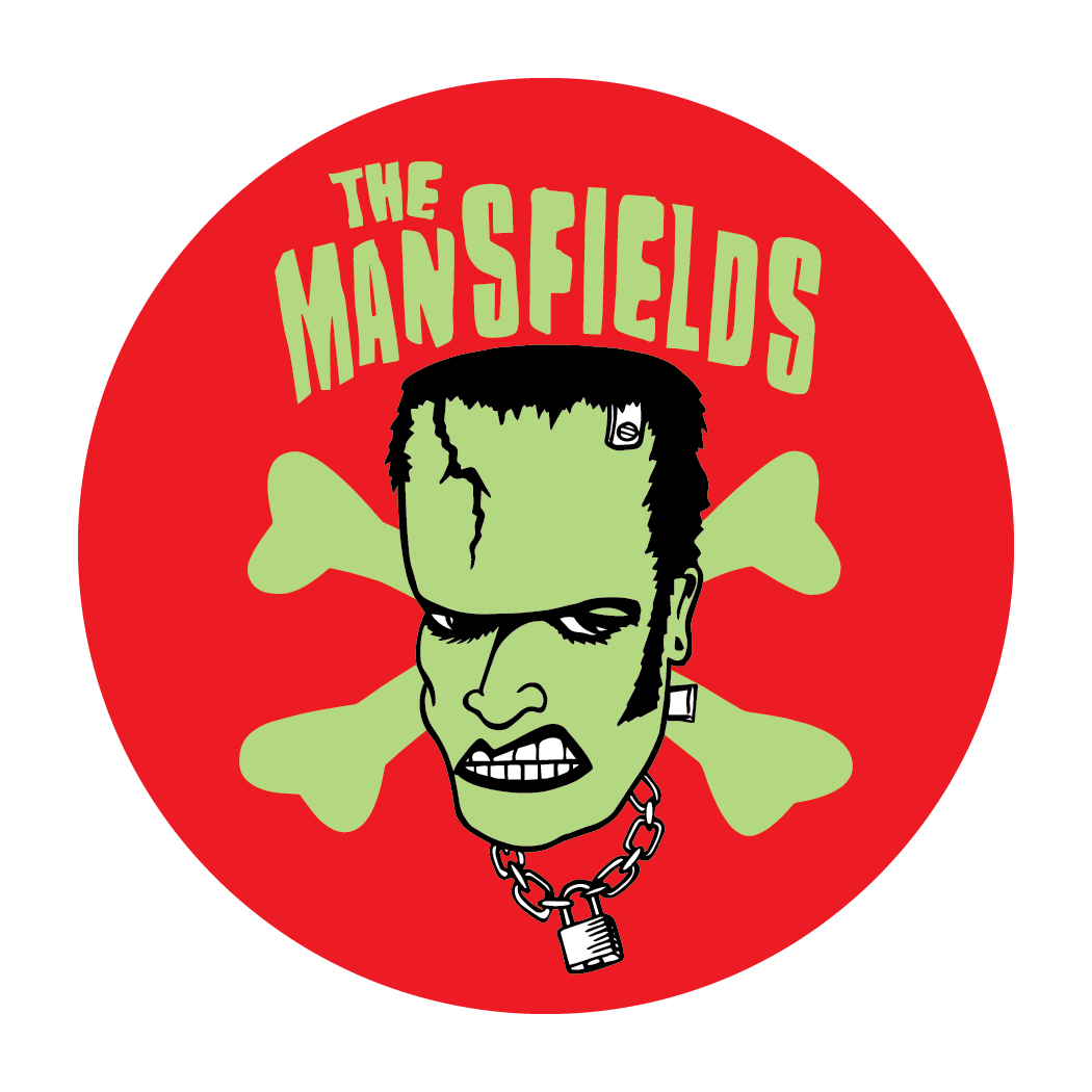 The Mansfields Frankie Logo Sticker
