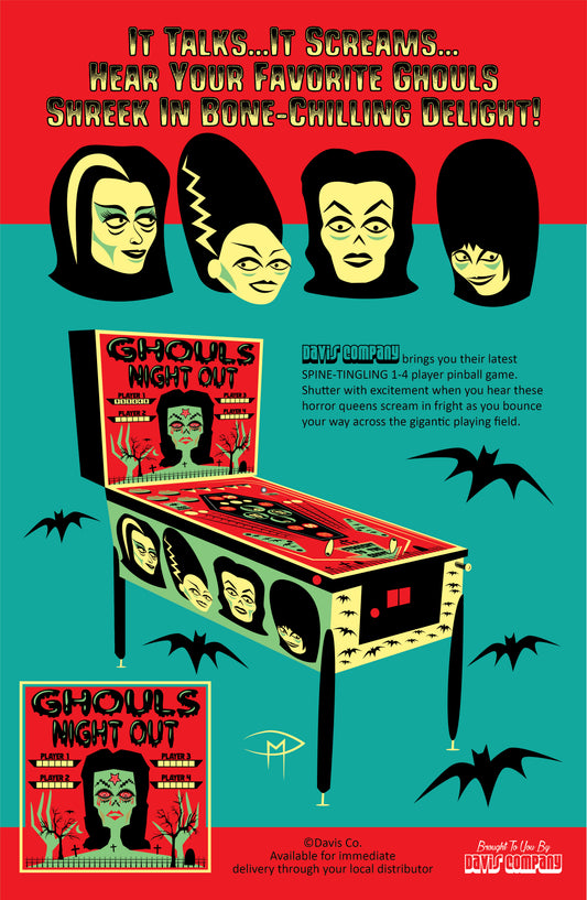 Ghoul's Night Out Ad Poster