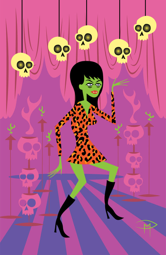 Green Girl Poster