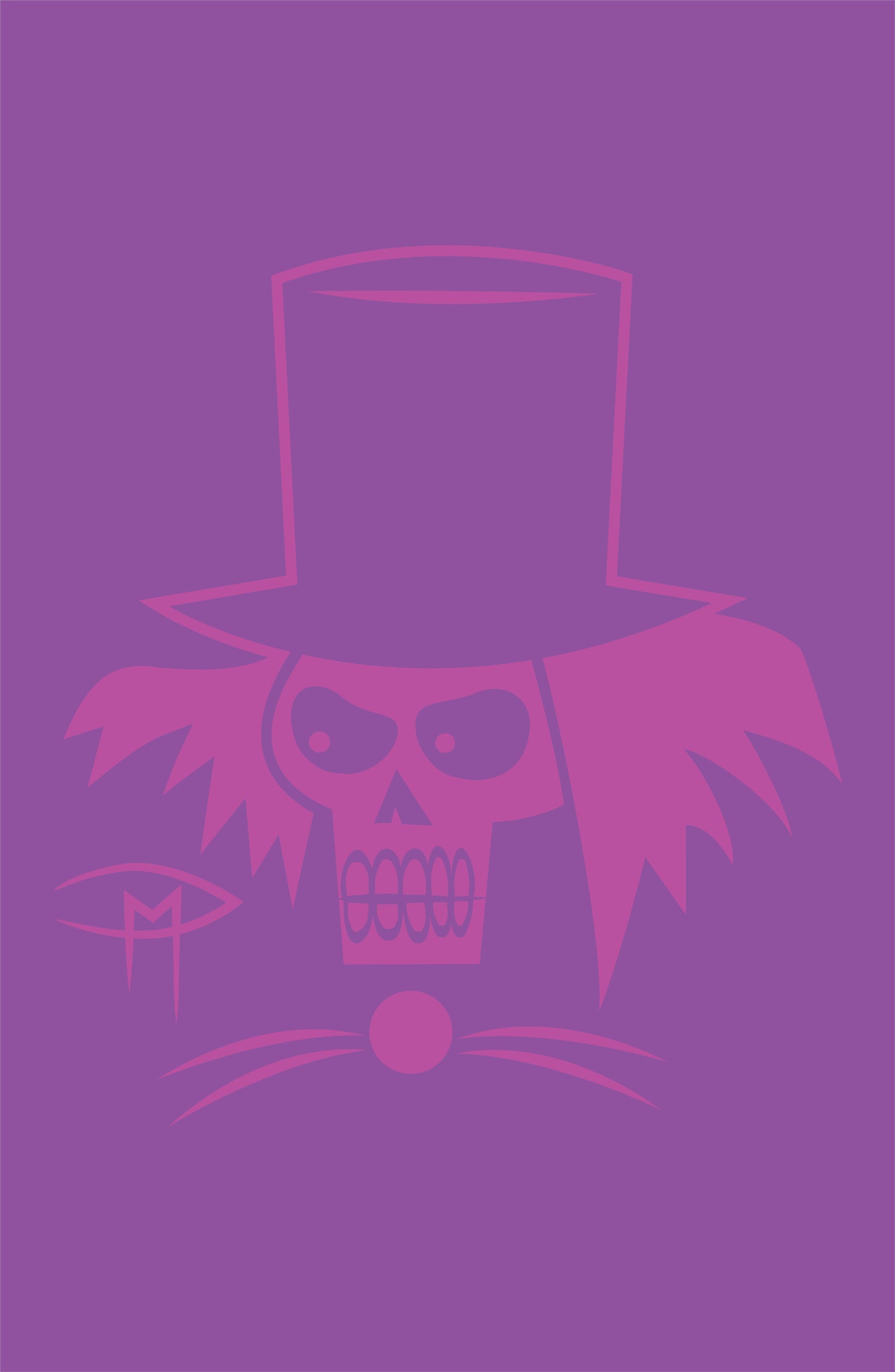 Hatbox Ghost Face Poster