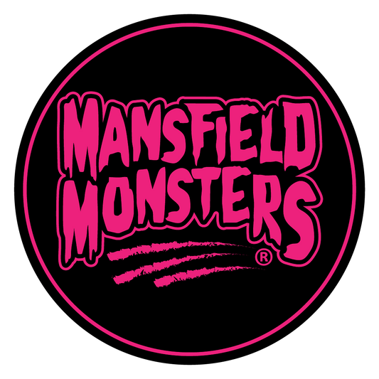 Mansfield Monsters Round Sticker