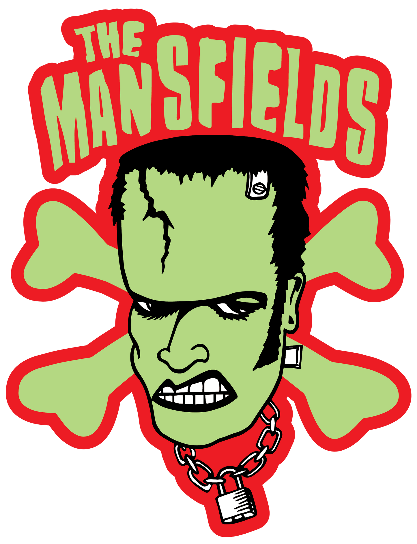 The Mansfields Frankie Logo Magnet