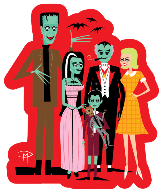 The Munsters Sticker