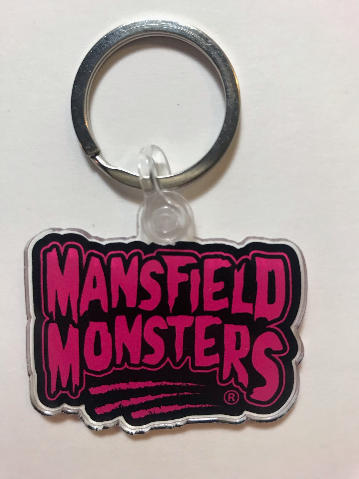 Mansfield Monsters Logo Keychain